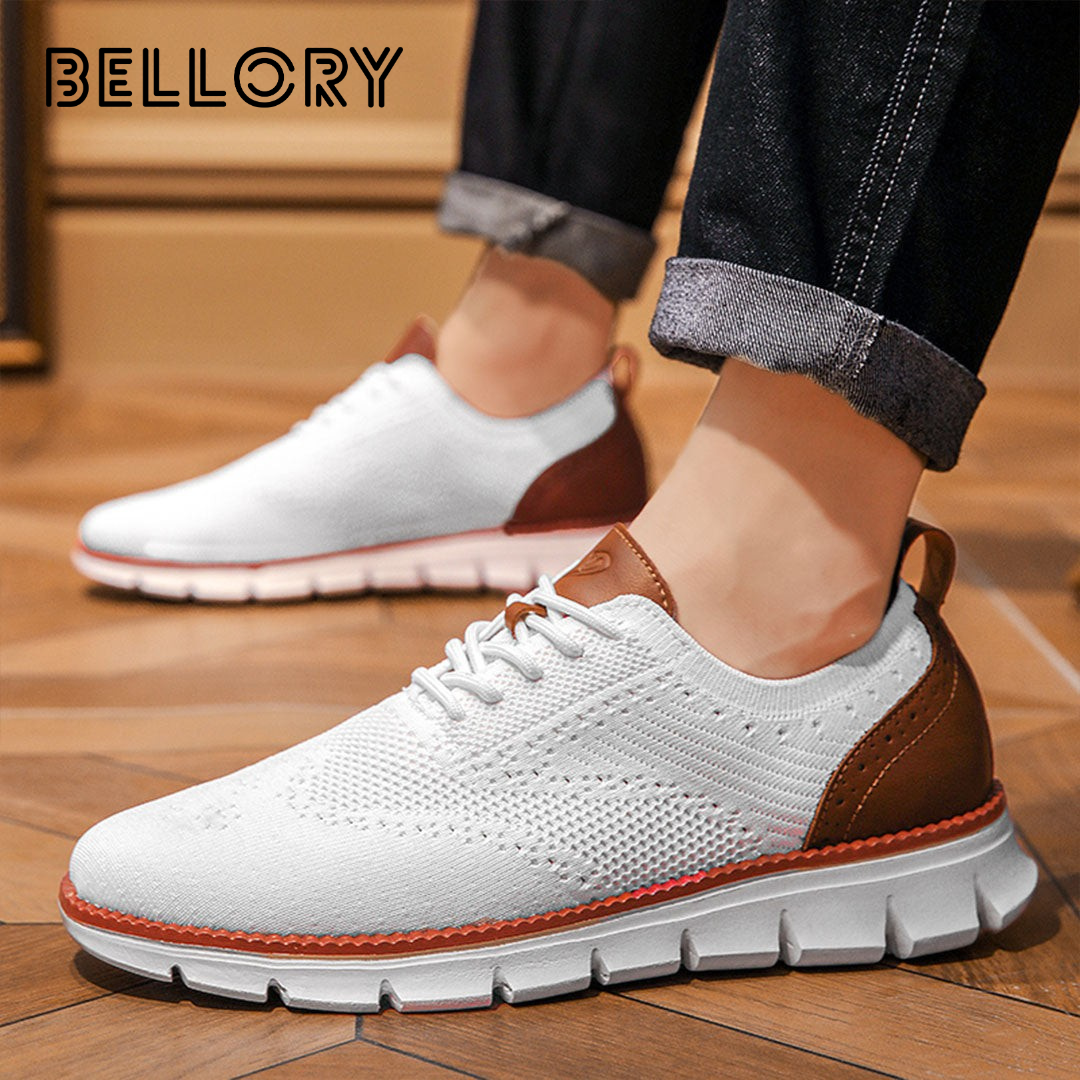 Bellory Élégance – Chaussures confort homme en maille respirante