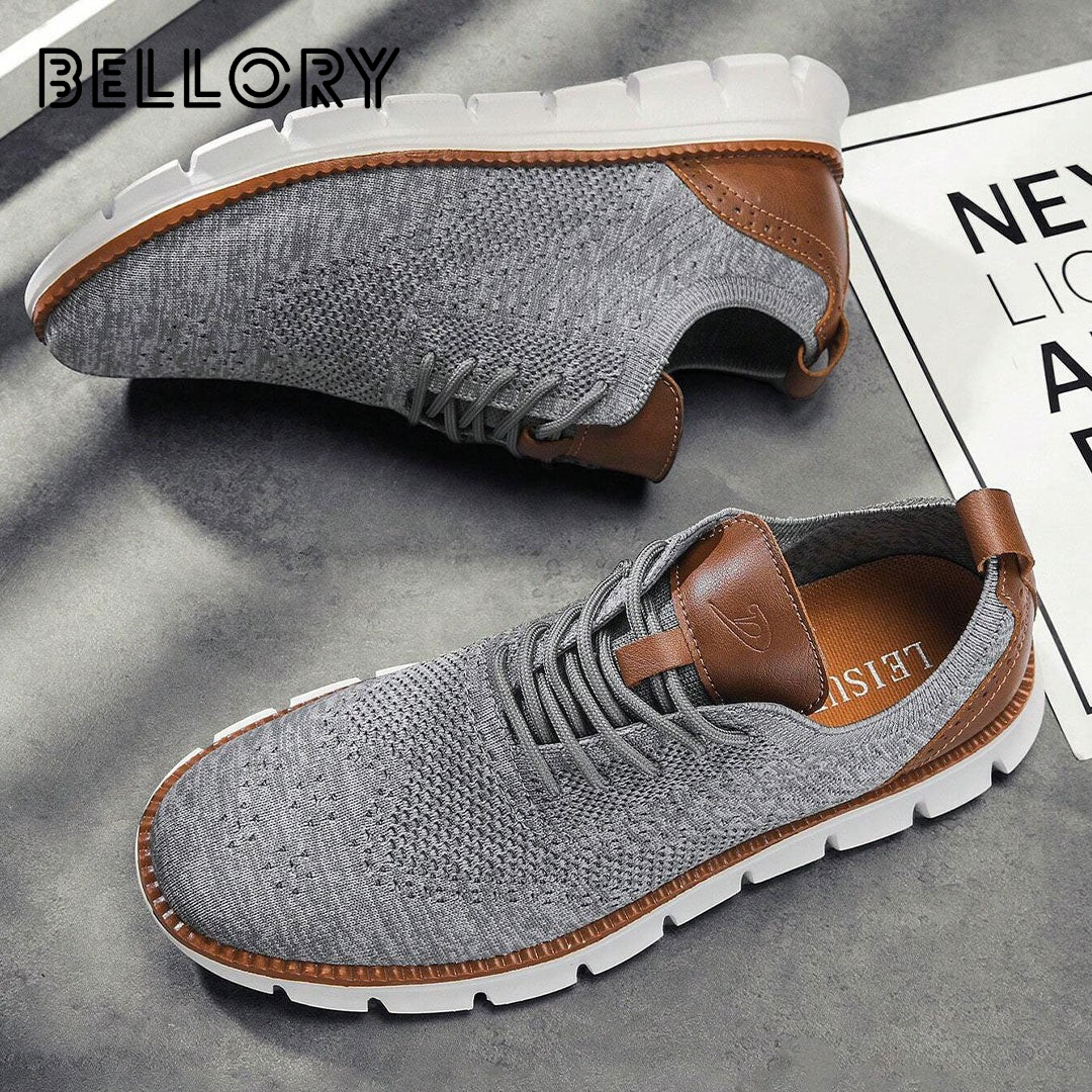Bellory Élégance – Chaussures confort homme en maille respirante