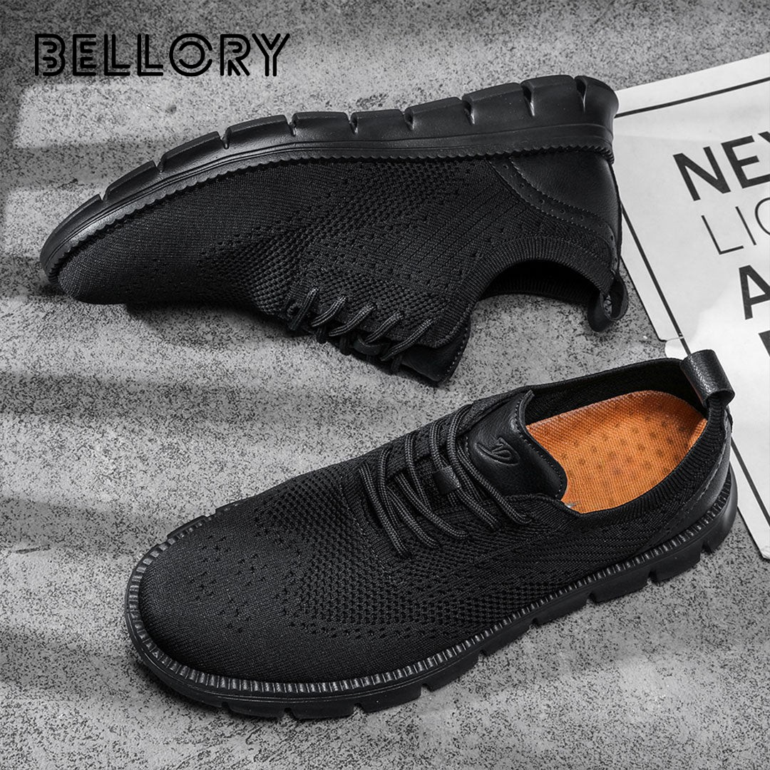 Bellory Élégance – Chaussures confort homme en maille respirante