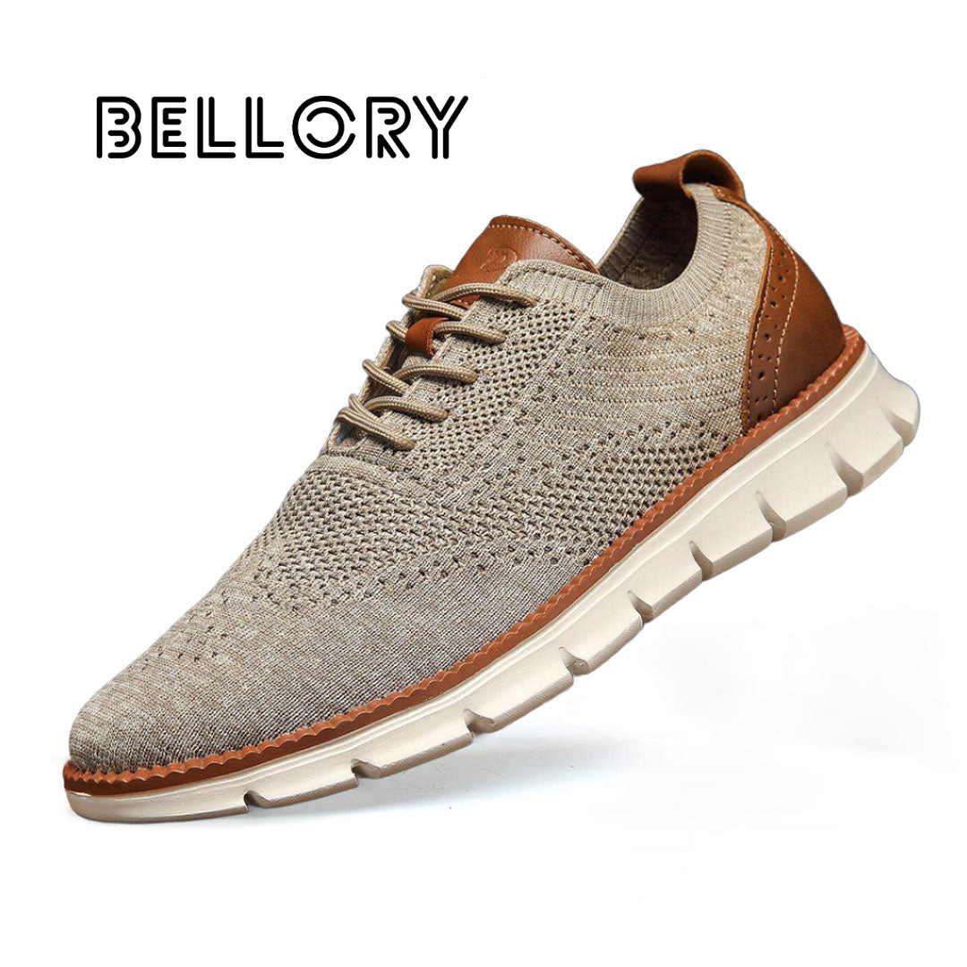 Bellory Élégance – Chaussures confort homme en maille respirante