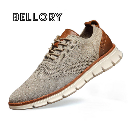 Bellory Élégance – Chaussures confort homme en maille respirante
