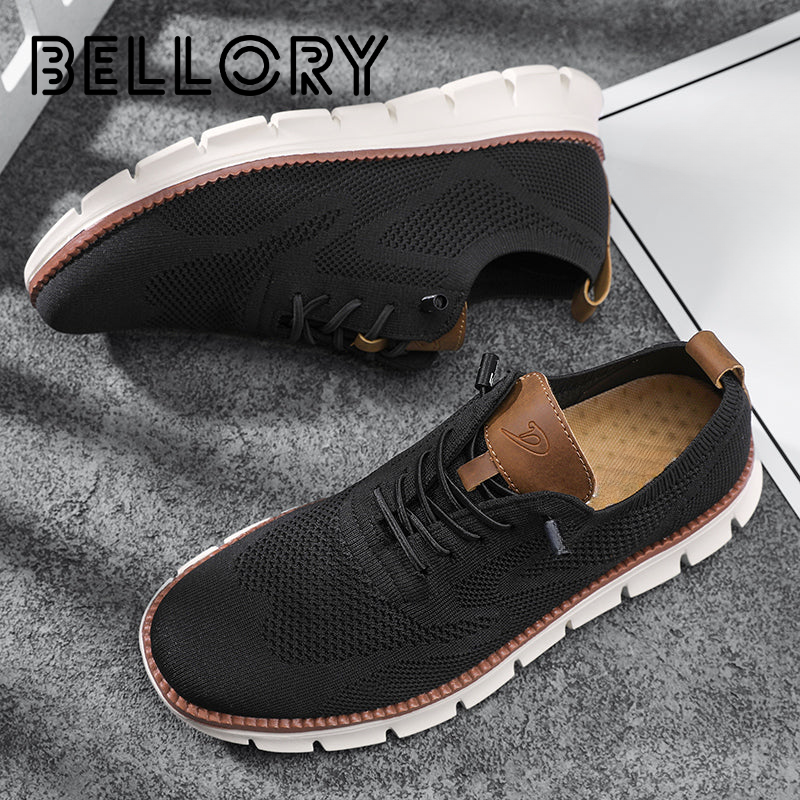 Bellory Original – Chaussures confort homme en maille respirante